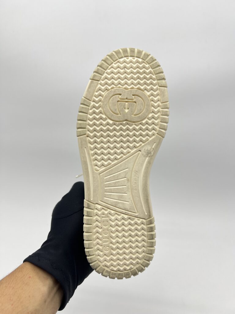 Gucci Re-Web Sneakers GG Supreme Monogram White Canvas