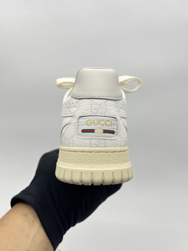 Gucci Re-Web Sneakers GG Supreme Monogram White Canvas