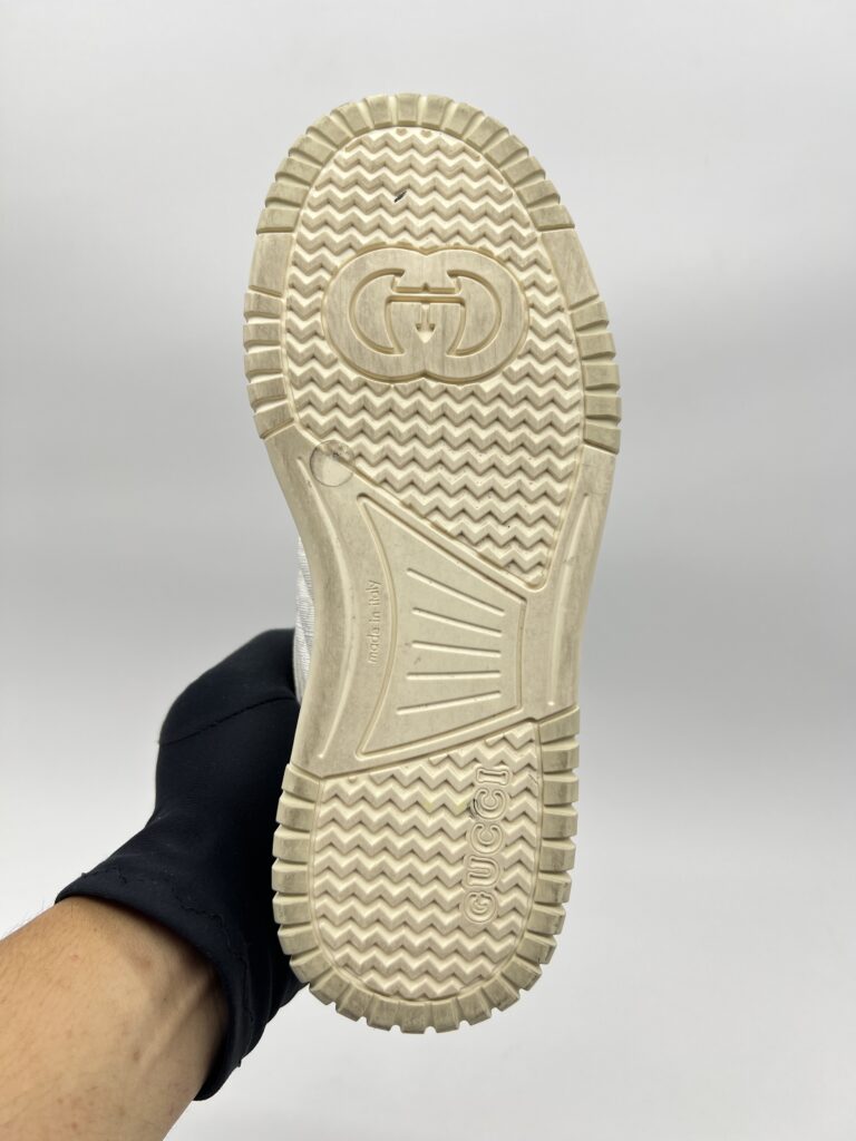 Gucci Re-Web Sneakers GG Supreme Monogram White Canvas