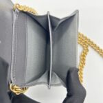Chanel Boy Wallet Chain Caviar Grey GHW