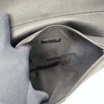 Dior Saddle Homme Grained Calfskin Black Brown