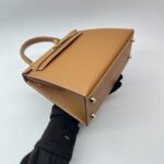 Hermes Kelly 25 Epsom Gold GHW