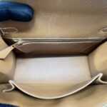 Hermes Kelly 25 Epsom Gold GHW