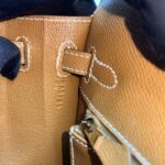 Hermes Kelly 25 Epsom Gold GHW