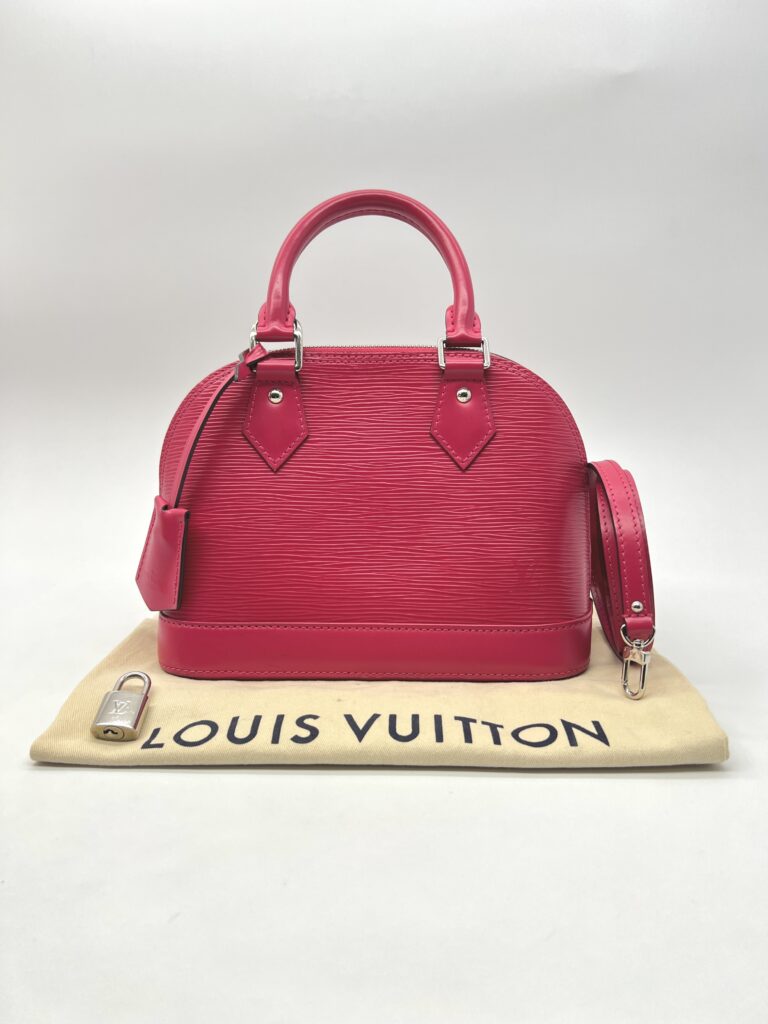 Louis Vuitton Alma BB Epi Pink SHW