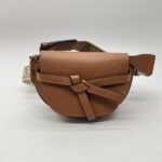 Loewe Gate Dual Mini Brown Tan GHW