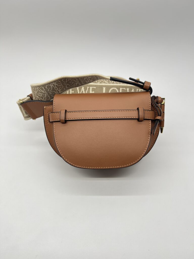 Loewe Gate Dual Mini Brown Tan GHW