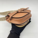 Loewe Gate Dual Mini Brown Tan GHW