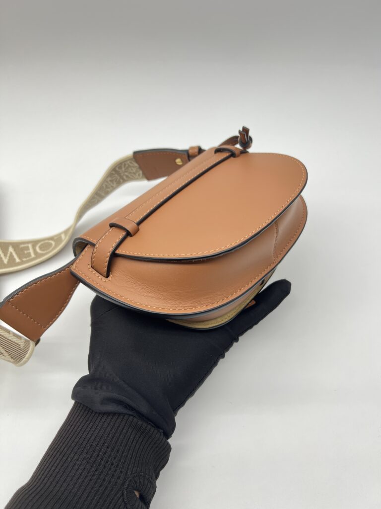 Loewe Gate Dual Mini Brown Tan GHW