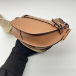 Loewe Gate Dual Mini Brown Tan GHW
