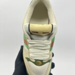Gucci Screener Sneakers White Beige Web
