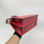 Fendi Peek A Boo Iseeu East West Calfskin Smooth Red GHW