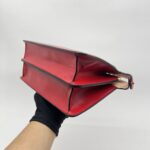 Fendi Peek A Boo Iseeu East West Calfskin Smooth Red GHW