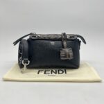 Fendi Mini BTW Handle FF Black SHW