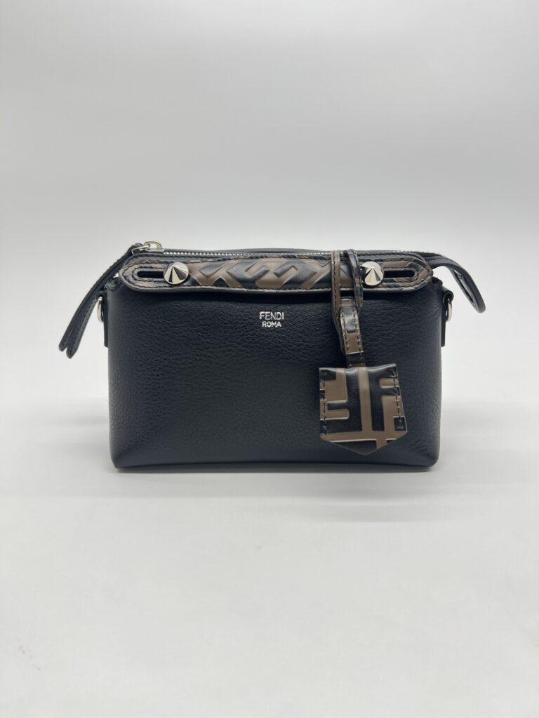 Fendi Mini BTW Handle FF Black SHW