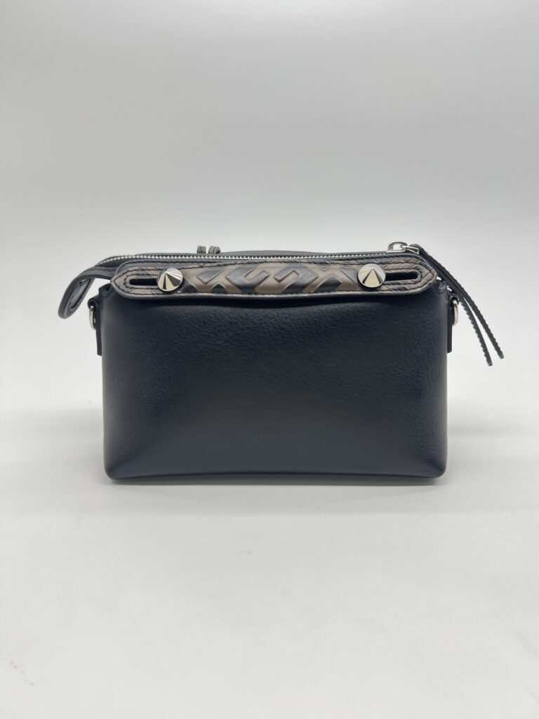 Fendi Mini BTW Handle FF Black SHW
