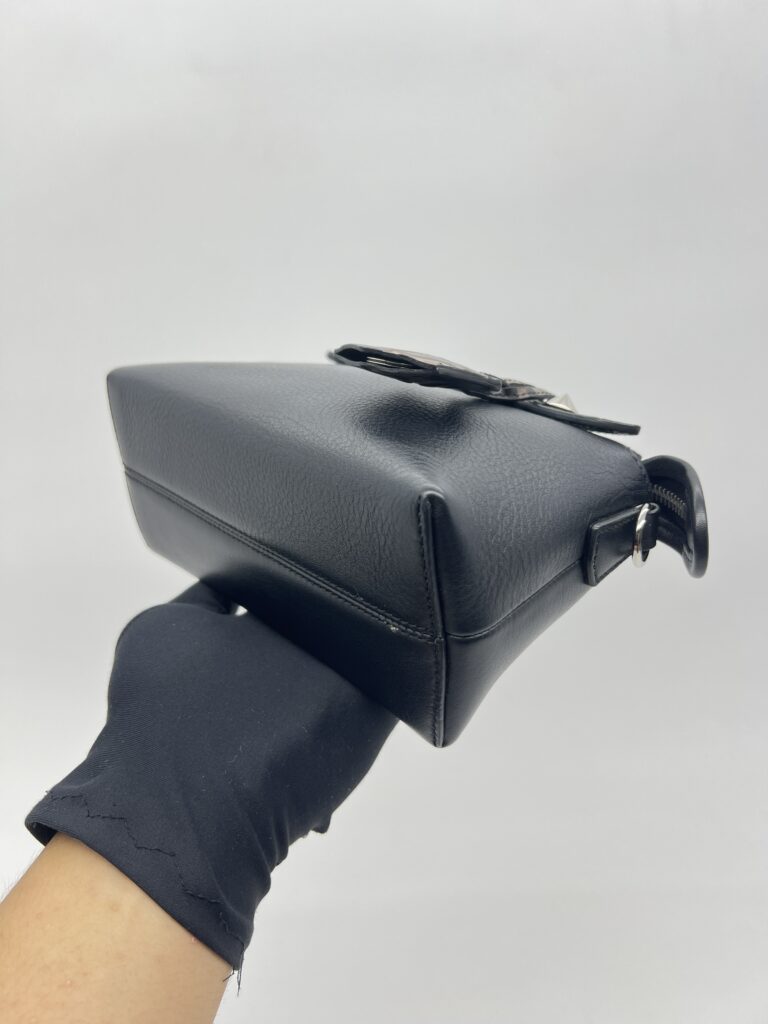 Fendi Mini BTW Handle FF Black SHW