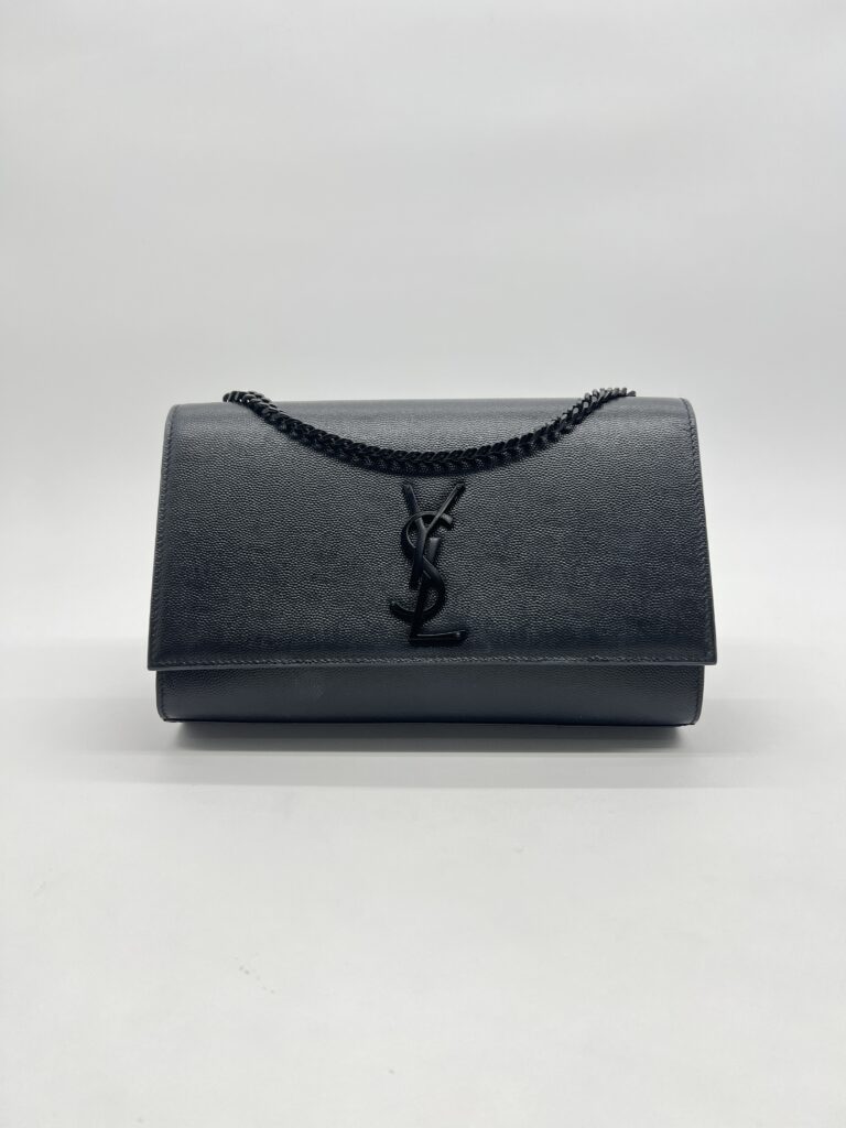 Saint Laurent Kate Medium Grained All Black