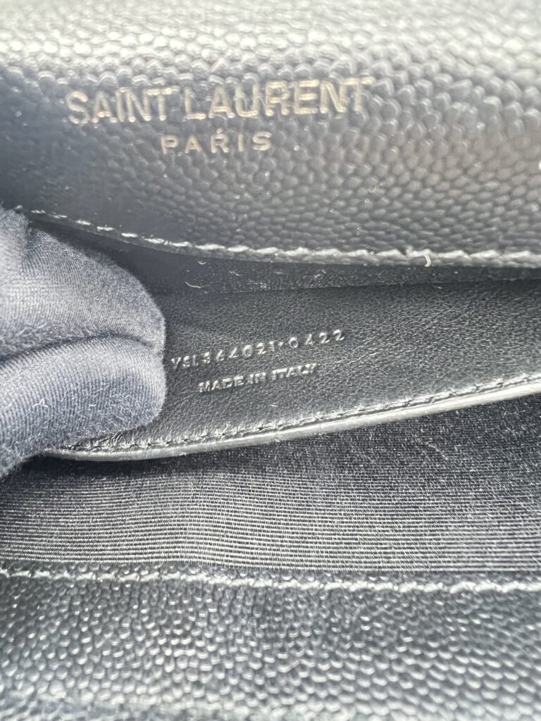 Saint Laurent Kate Medium Grained All Black