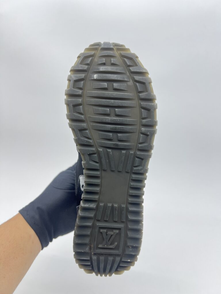 Louis Vuitton Runaway Sneaker Monogram Mesh Suede Noir