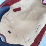 Gucci Ophidia Top Handle GG Supreme Flora Red GHW