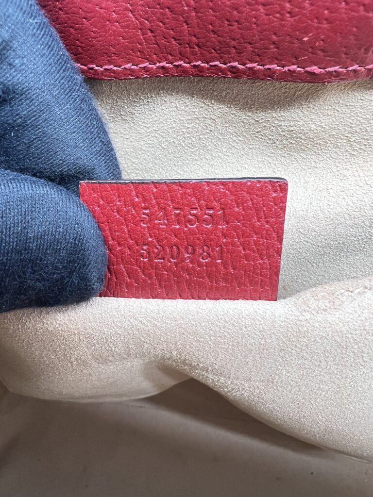 Gucci Ophidia Top Handle GG Supreme Flora Red GHW