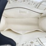 Dior Book Tote Canvas White GHW