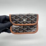 Goyard Mini Anjou Goyardine Noir Tan