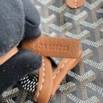 Goyard Mini Anjou Goyardine Noir Tan