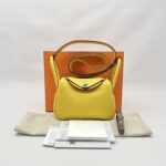 Hermes Mini Lindy Clemence Sun PHW