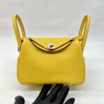 Hermes Mini Lindy Clemence Sun PHW
