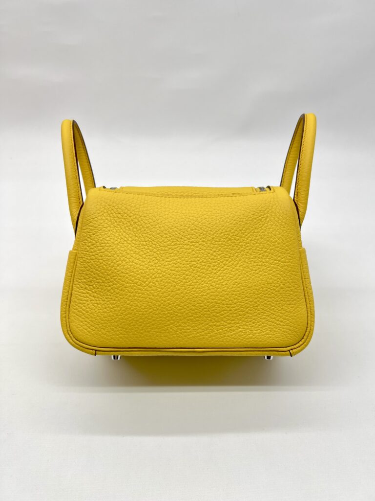 Hermes Mini Lindy Clemence Sun PHW