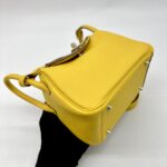 Hermes Mini Lindy Clemence Sun PHW