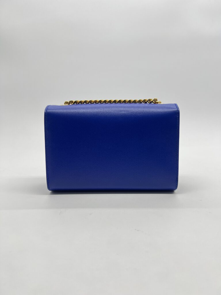 Saint Laurent Kate Small Blue GHW