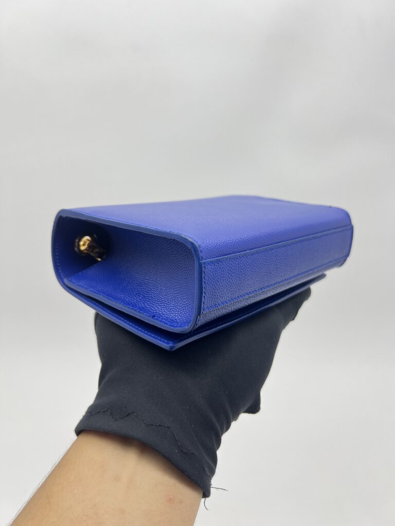 Saint Laurent Kate Small Blue GHW
