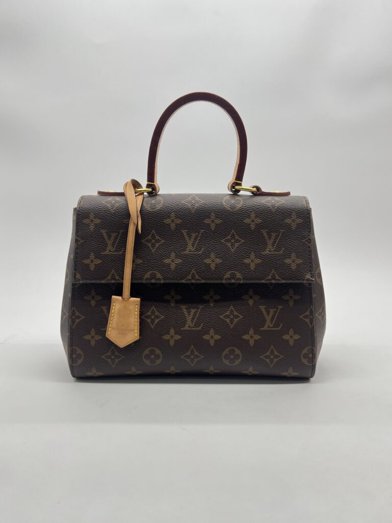Louis Vuitton Cluny BB Monogram Bordeaux Fuchsia GHW