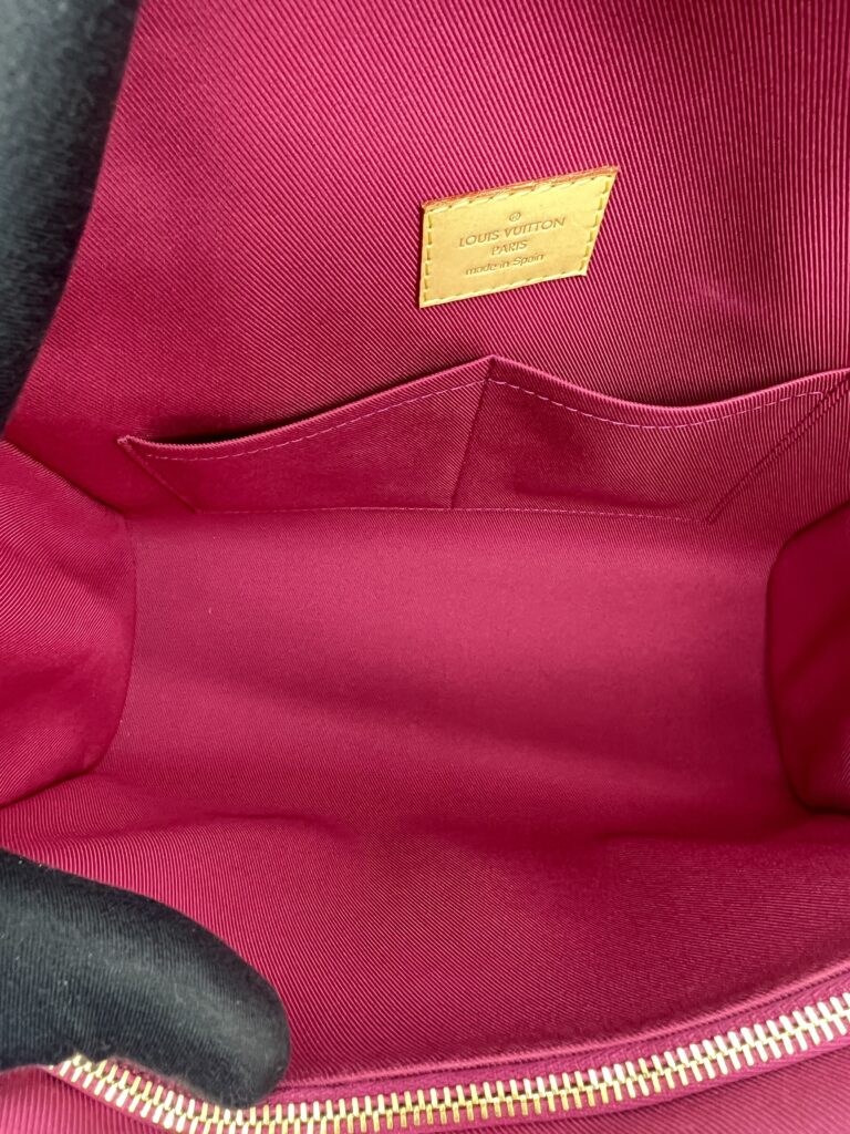 Louis Vuitton Cluny BB Monogram Bordeaux Fuchsia GHW