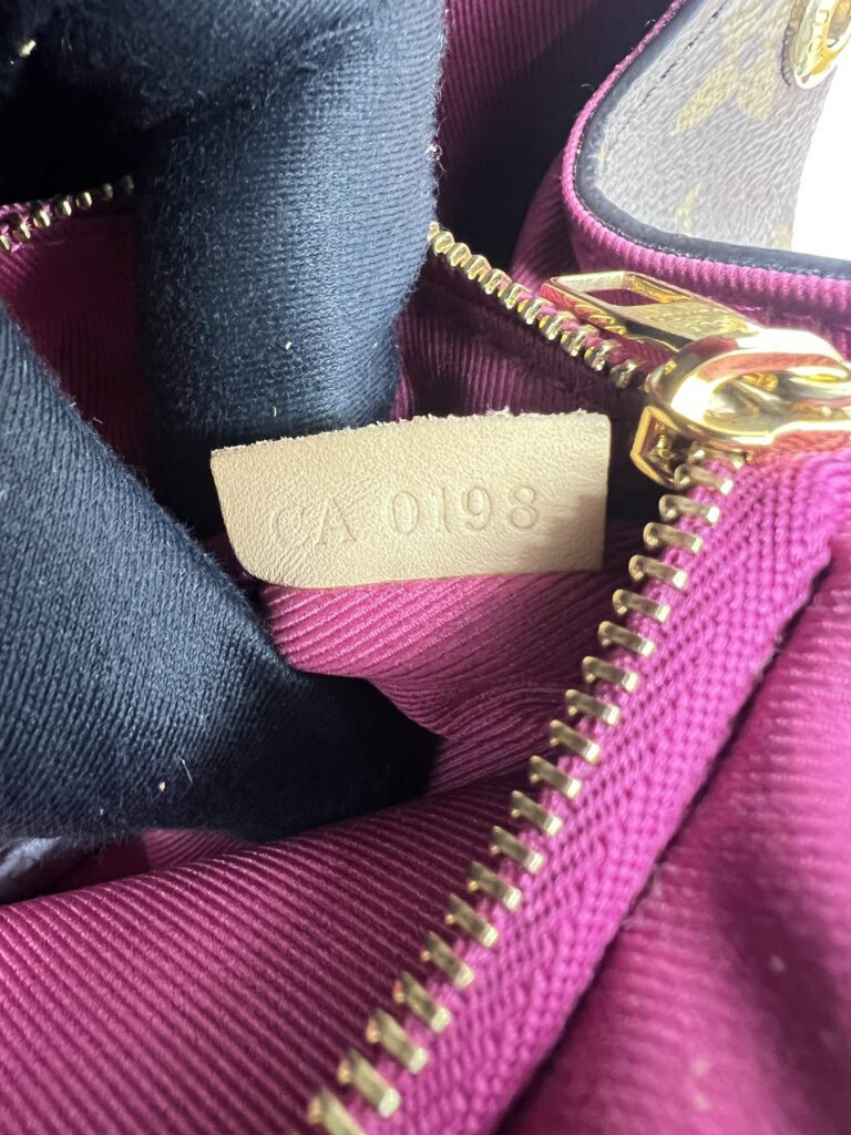 Louis Vuitton Cluny BB Monogram Bordeaux Fuchsia GHW