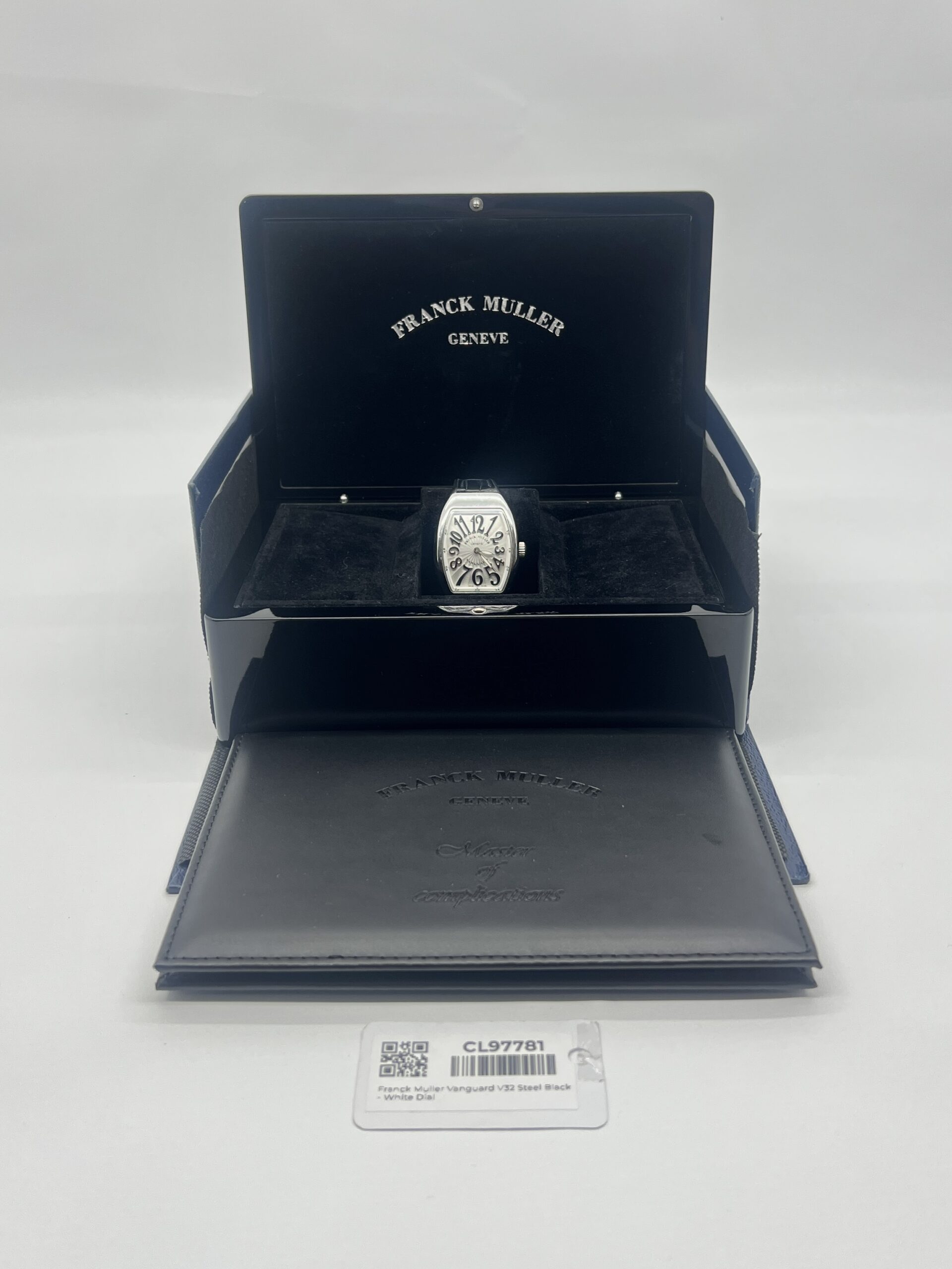 Franck Muller Vanguard V32 Steel Black White