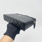 Chanel Vanity Top Handle Caviar Black LGHW