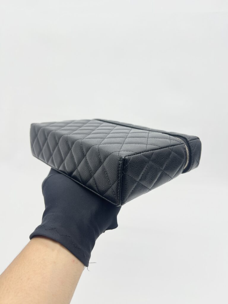 Chanel Vanity Top Handle Caviar Black LGHW