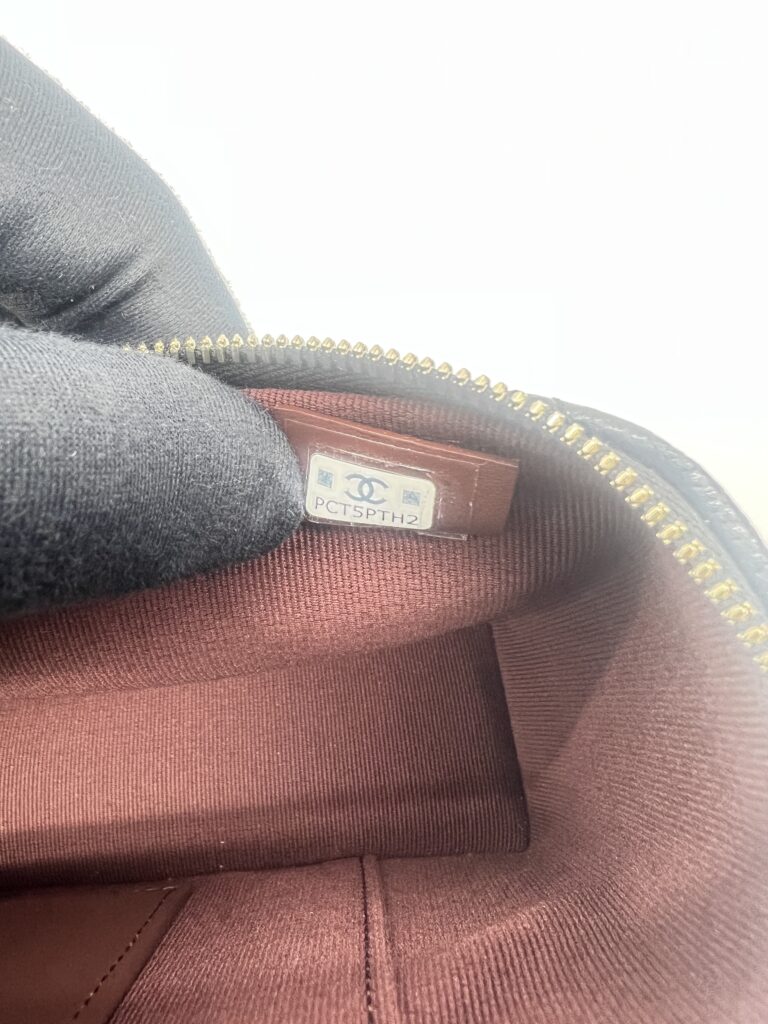 Chanel Vanity Top Handle Caviar Black LGHW