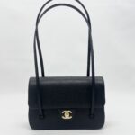Chanel C26 Small Preppy Long Caviar Black GHW