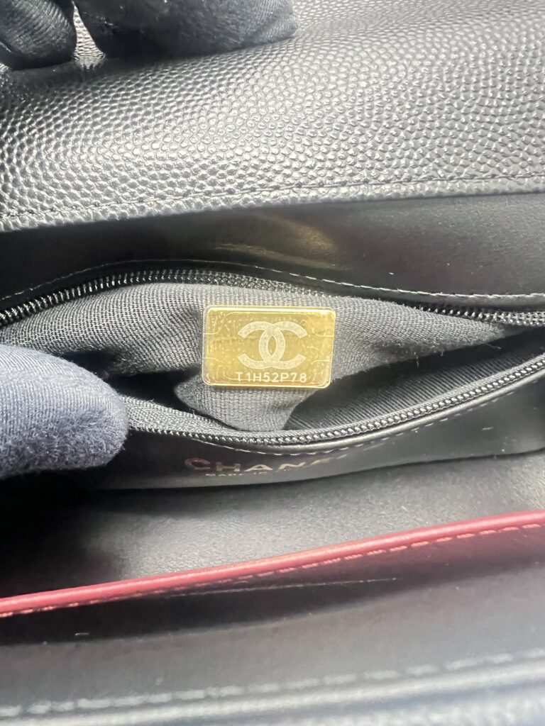 Chanel C26 Small Preppy Long Caviar Black GHW
