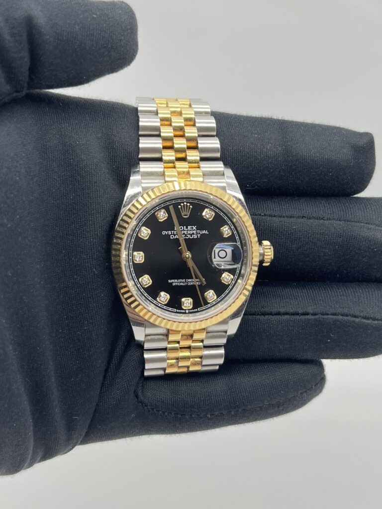 Rolex Oyster Perpetual Black Diamond
