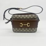 Gucci Horsebit Camera GG Supreme Brown GHW