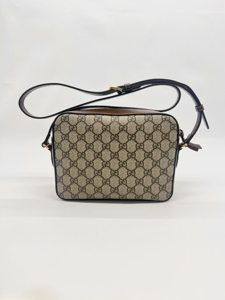 Gucci Horsebit Camera GG Supreme Brown GHW