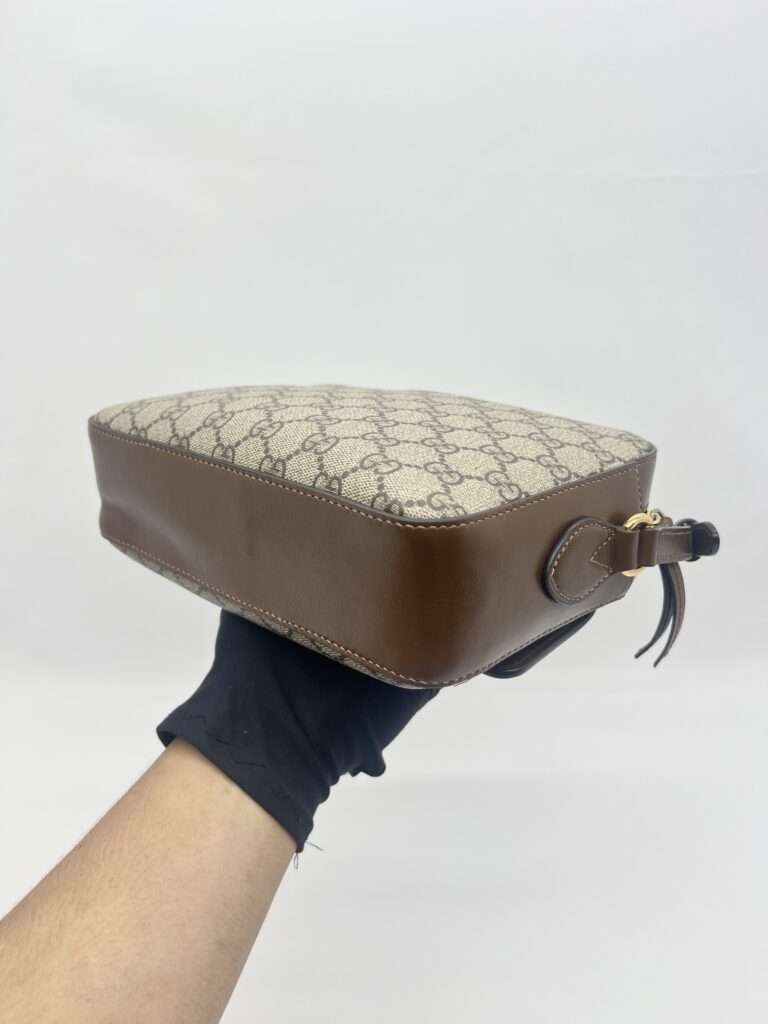 Gucci Horsebit Camera GG Supreme Brown GHW