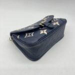 Louis Vuitton Diane PM Monogram Empreinte Navy Creme GHW