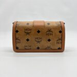 Tracy Mini Chain Crossbody Visetos Cognac